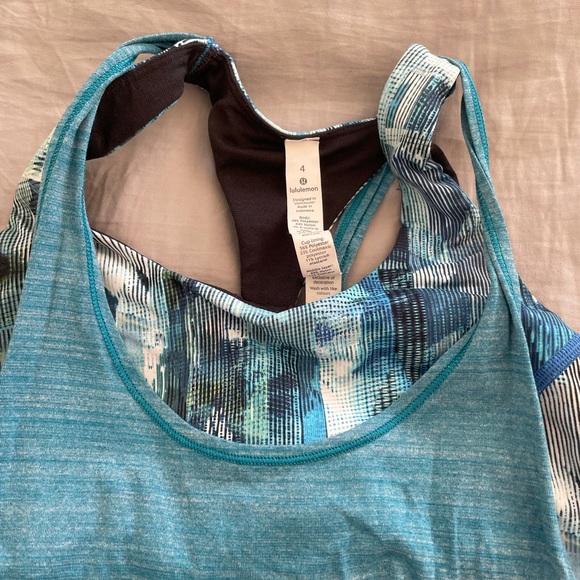 Lululemon Tank stop with Shelf Sports Bra - Picture 5 of 11